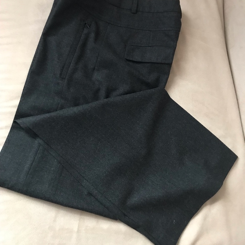 Rene Lezard gray , wide leg pants
